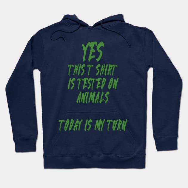 animal testing in progress Hoodie by toastercide